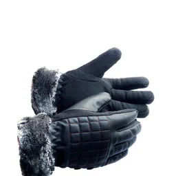 Alexvyan Women Leather Wind Proof Thermal Warm Gloves-image-89