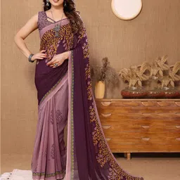 ANAND SAREES Ethnic Motifs Printed Saree-image-19