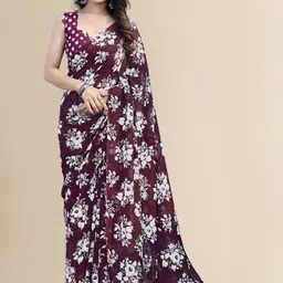 moda rapido ANAND SAREES Floral Printed Saree-picture-28