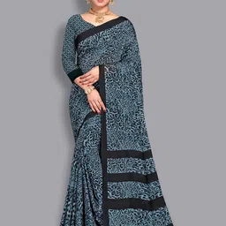 moda rapido ANAND SAREES Abstract Printed Saree-picture-16