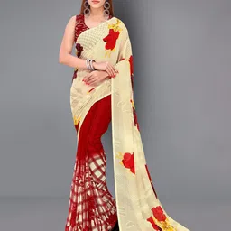 moda rapido ANAND SAREES Floral Printed Saree-picture-14