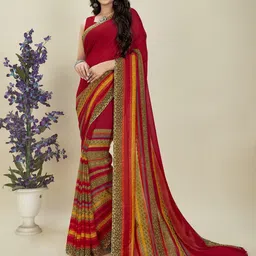 ANAND SAREES Ethnic Motifs Printed Saree-image-47