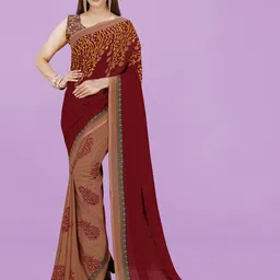 moda rapido ANAND SAREES Floral Printed Saree-picture-35