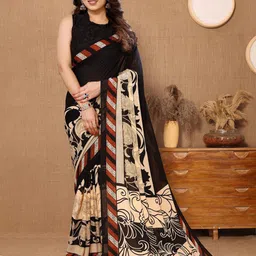 moda rapido ANAND SAREES Floral Printed Saree-picture-26