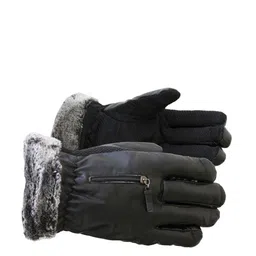 Alexvyan Women Leather Thermal Warm Gloves-image-69