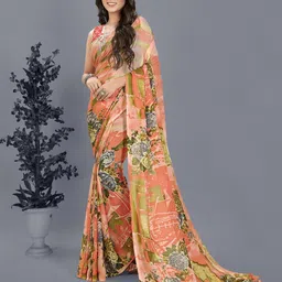 moda rapido ANAND SAREES Floral Printed Saree-picture-28