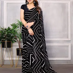 moda rapido ANAND SAREES Geometric Printed Saree-picture-16