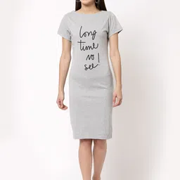 aayu Round Neck T-shirt Dress-picture-9