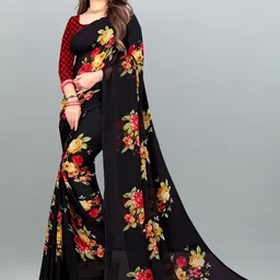 ANAND SAREES Floral Printed Saree-image-73