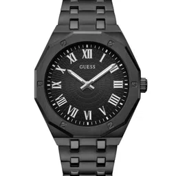 GUESS Men Dial & Black Stainless Steel Bracelet Style Straps Analogue Watch GW0575G3-picture-29
