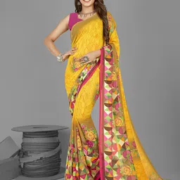 moda rapido ANAND SAREES Floral Printed Saree-picture-21