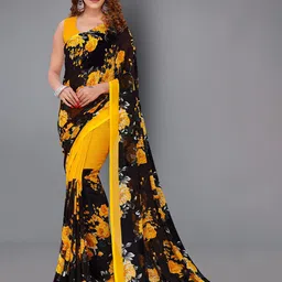 moda rapido ANAND SAREES Floral Printed Saree-picture-31