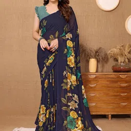 moda rapido ANAND SAREES Floral Printed Saree-picture-35