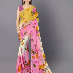 moda rapido ANAND SAREES Floral Printed Saree-picture-39