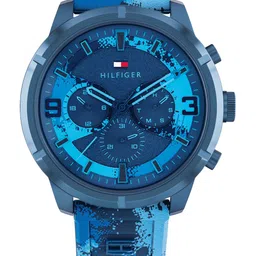 Tommy Hilfiger Men Printed Dial & Bracelet Style Straps Analogue Watch TH1792073-image-55