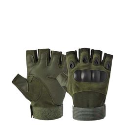 Alexvyan Men Protective & Breathable Half Finger Gloves-picture-27