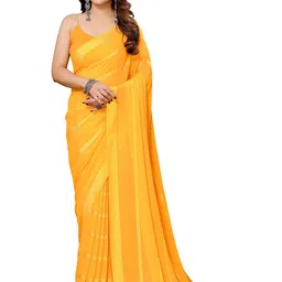 moda rapido ANAND SAREES Striped Satin Saree-picture-17