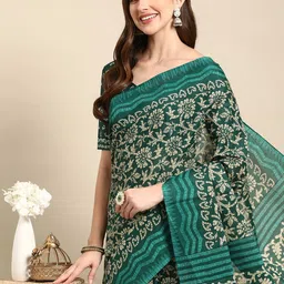 RATAN Ethnic Motifs Pure Cotton Saree-picture-27