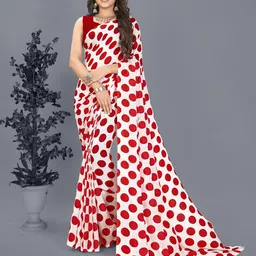 moda rapido ANAND SAREES Polka Dot Printed Saree-picture-41