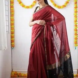 Flosive Woven Design Zari Banarasi Saree-picture-14