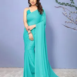 moda rapido ANAND SAREES Solid Saree With Unstitched Blouse Piece-picture-12