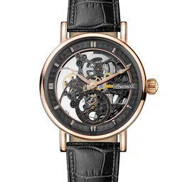 Ingersoll The Herald Men Leather Straps Analogue Automatic Motion Powered Watch I00403B-image-0