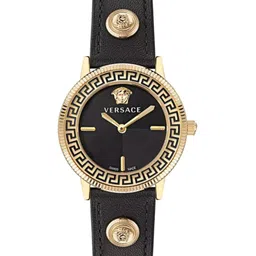 Versace Women Dial & Leather Straps Analogue Watch VE2P00222-image-16