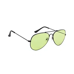 NuVew Unisex Aviator Sunglasses with UV Protected Lens-ES_16584-32-NW-3025A-YLW-BLK-AV-picture-30
