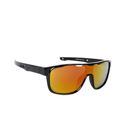 NuVew Unisex Sports Sunglasses with UV Protected Lens ES_16615-34-NW-AL9801-fGLPR-BLK-SPWA-picture-16
