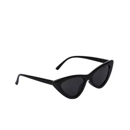 Awestuffs Unisex Black UV Protected Cateye Sunglasses CEKSASIM0818A-picture-47