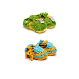 CHUTPUT Infant Set Of 2 Crochet Wool Booties-picture-16