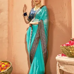Mitera Pure Georgette Saree image 4