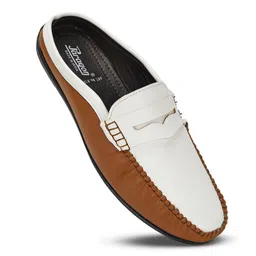 Paragon Men Colourblocked Comfort Insole Penny Mules image 2