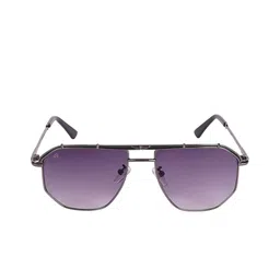 AISLIN Men Wayfarer Sunglass With UV Protected Lens ES_13428-93-AS-80737-PUR-GUN-WF image 4