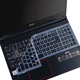 VISHAL Silicone Keyboard Skin Cover Compatible for Acer Nitro 5 Gaming AN515-57 Laptop - launch year 2021 Keyboard Skin image 1