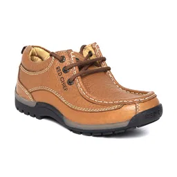 Red Chief Men Tan Brown Leather Casual Shoes image 2
