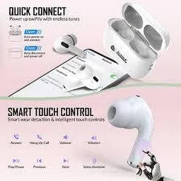 dinesh enterprises WIRELESS TWS AIRPOD Earbud Bluetooth AN-48 Bluetooth Headset image 3