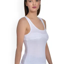 Aimly Pack Of 2 Pure Cotton T-Back Camisoles image 3