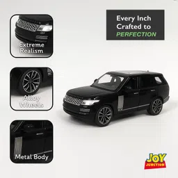 joy junction 1:32 Range Rover Metal Pull Back Die-cast Car with Openable Doors & Light Music image 4