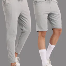 yazole Pack of 2 Solid Men Black Gym Shorts image 1