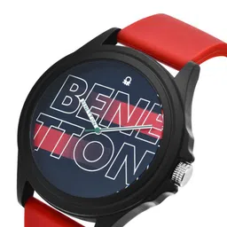 United Colors of Benetton Men Printed Dial & Straps Analogue Watch UWUCG0300 image 2