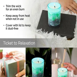 Kuber Industries 1 Piece Scented Jar Candle image 3