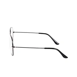 NuVew Unisex Aviator Sunglasses with UV Protected Lens ES_16582-32-NW-3025A-CLR-GUN-AV image 2