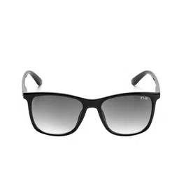IRUS by IDEE Unisex Grey Lens & Black Square Sunglasses with UV Protected Lens image 5
