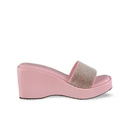 madam glorious Embellished Wedge Heels image 4