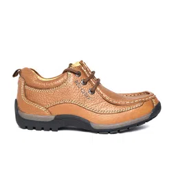 Red Chief Men Tan Brown Leather Casual Shoes image 3