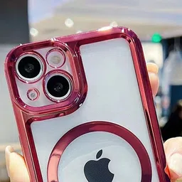 Luxury Kase Magnetic Soft iPhone 14 Back Case image 5