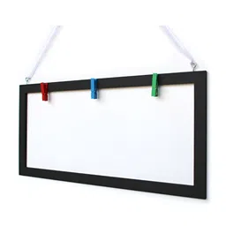 VAH Kya Bat Hai !! Black and Green 3 Pieces Wooden Wall Hanging Photo Frame image 3