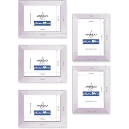 ArtzFolio White 5 Pieces Wooden Wall Photo Frames image 3