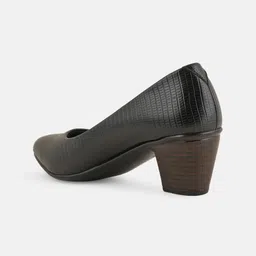 Mast & Harbour Striped Block Pumps with Buckles image 2